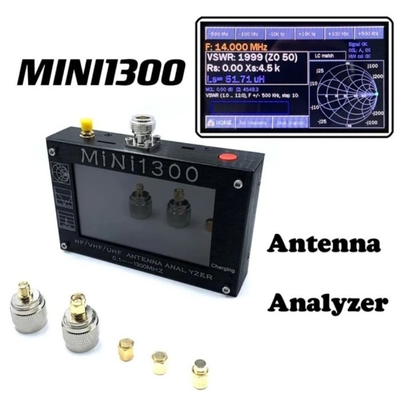 Mini1300 Antenna Analyzer HF/VHF/UHF