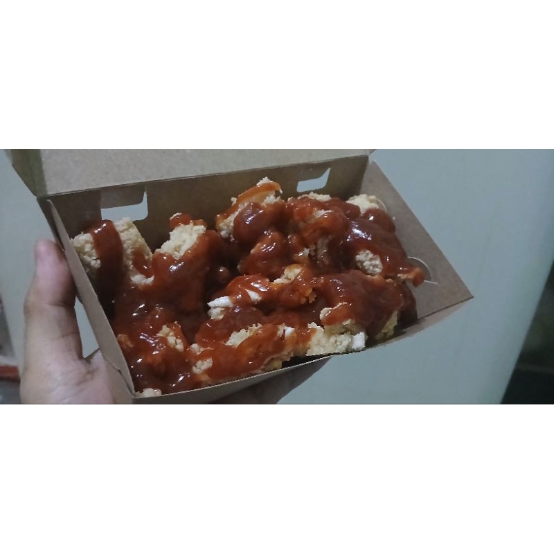 

xxl crispy chicken saus bbq