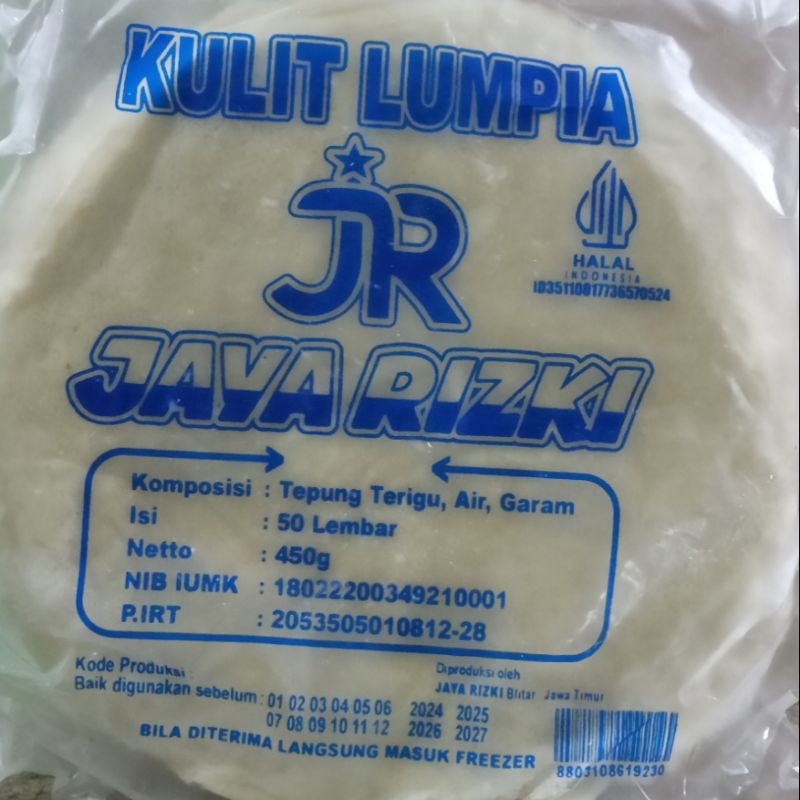 

JR Jaya Rizki Kulit Lumpia
