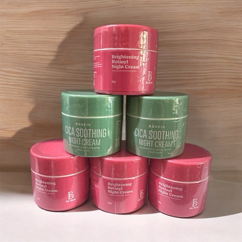 BG SKIN NIGHT RETYNIL||CICA ACNE||Radiance