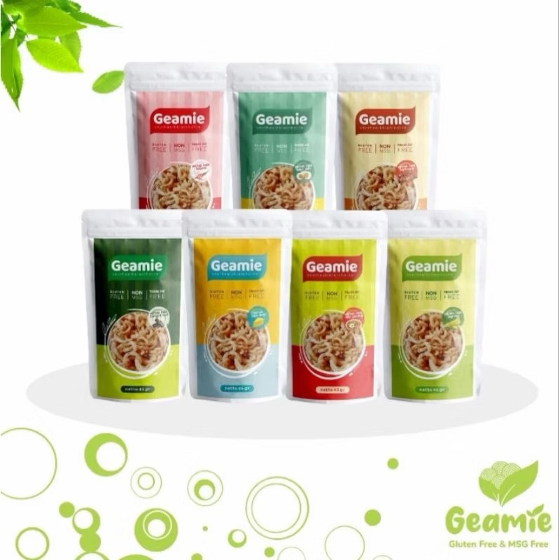 

MIE KREMES CEMILAN GLUTEN FREE NO MSG - GEAMIE CUP
