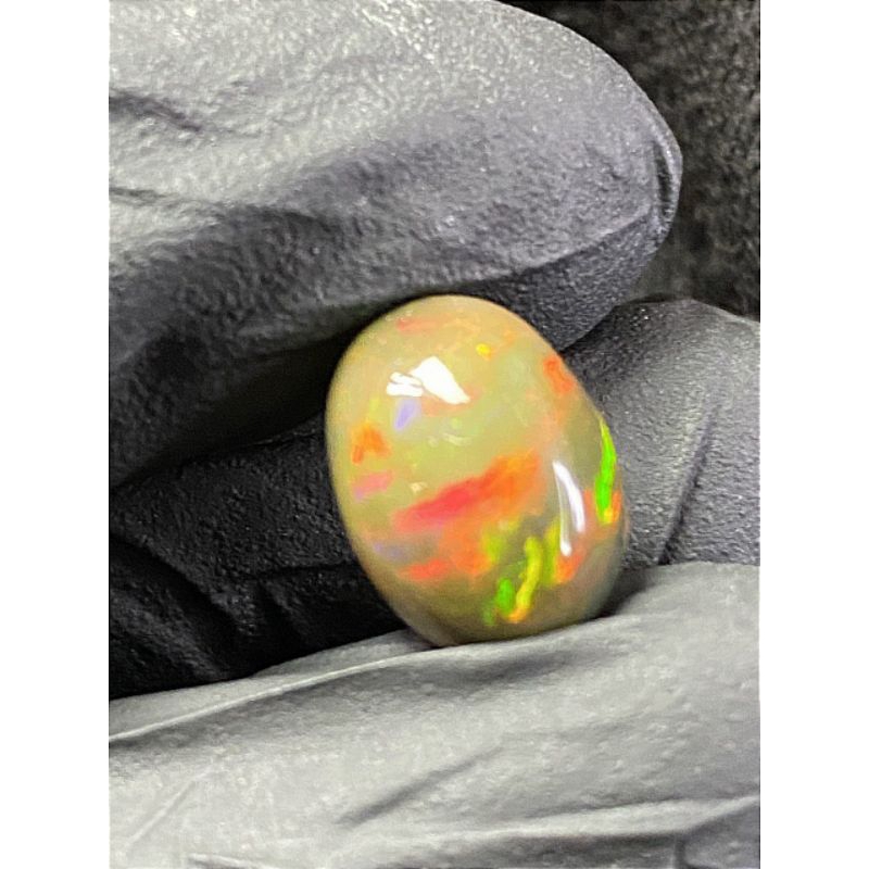Batu Cincin kalimaya Black Opal Jarong Multi Colour HC