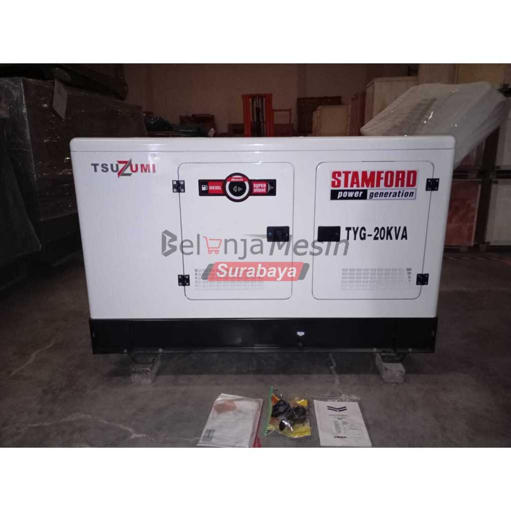 Genset Silent Yanmar 20 KVA TYG 20 KVA