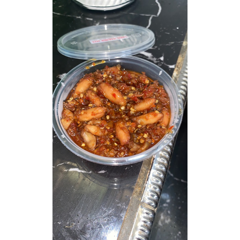

sambal baby cumi homade