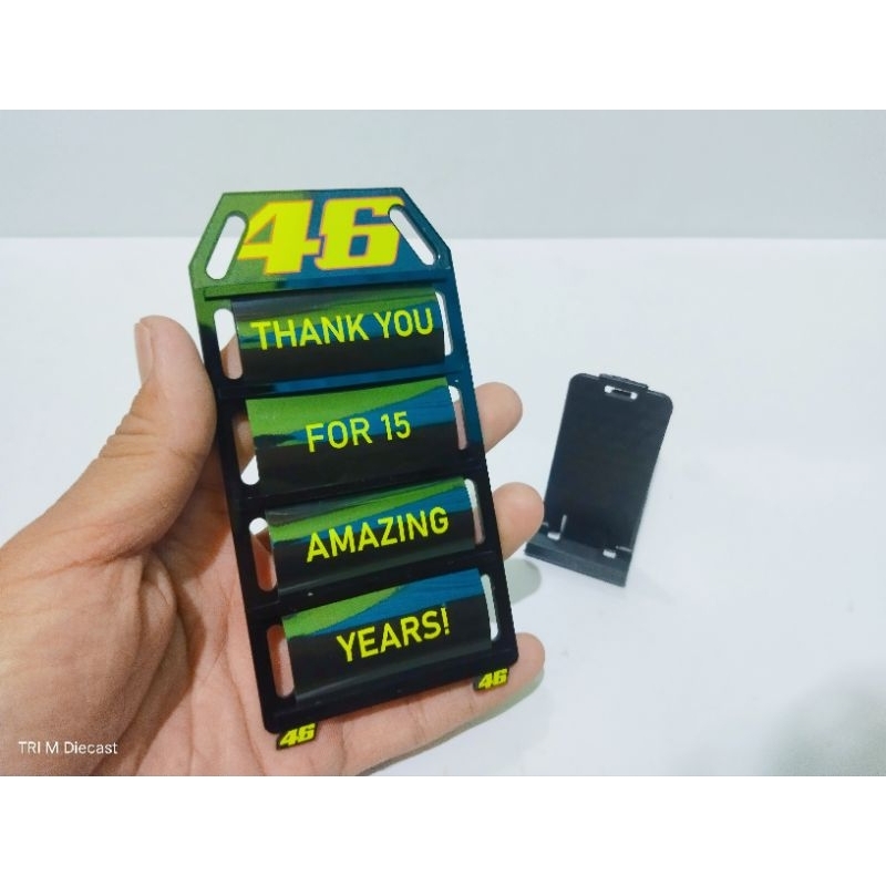 Miniatur pit board rossi skala 1:12