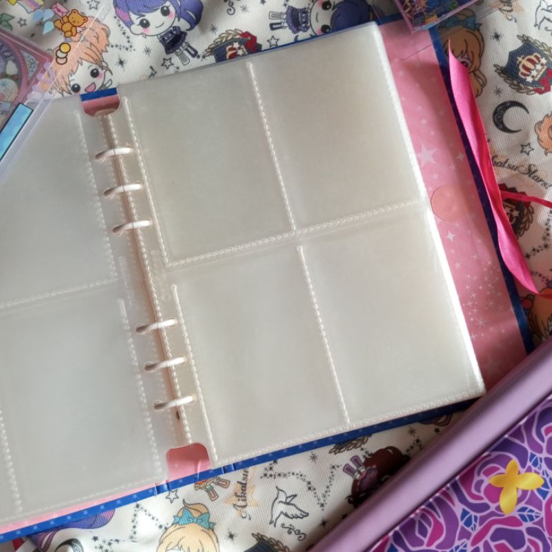 [OFFICIAL] 4P AIKATSU REFILL MINIMAL BELI 3 SLEEVE BINDER AIKATSU CARDS ORIGINAL BANDAI CARDASS AIKA