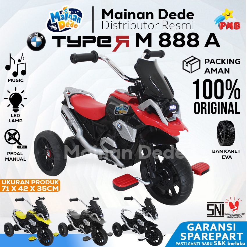 Sepeda Tiga Roda Anak PMB 888A (GOWES) MURAH M888a Tricycle