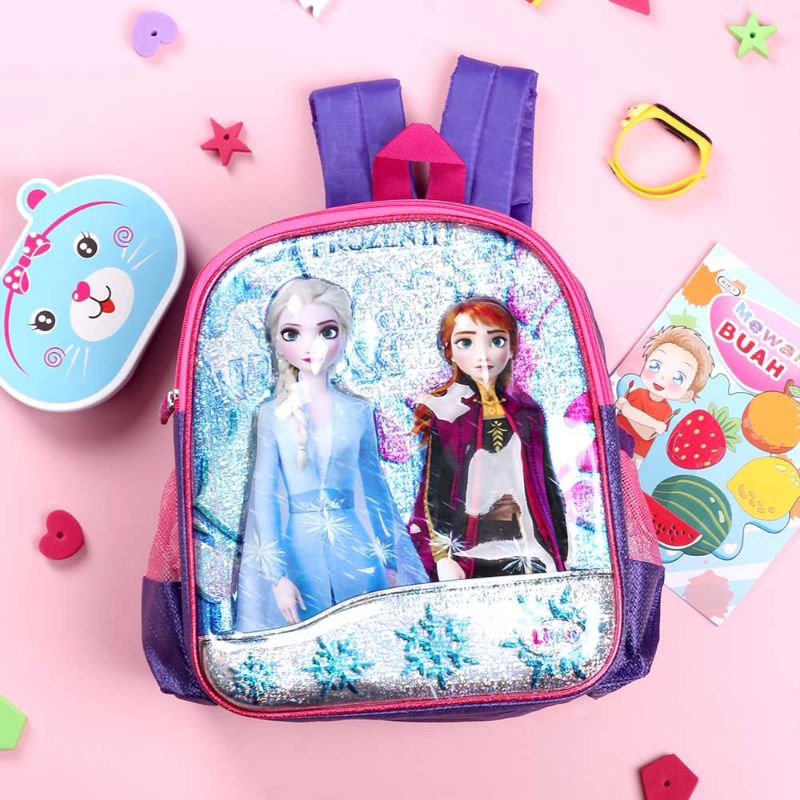 Tas Sekolah Anak TK Perempuan Cewek  / Tas Ransel Anak / Tas Punggung Anak / Tas Gendong Anak Karakt