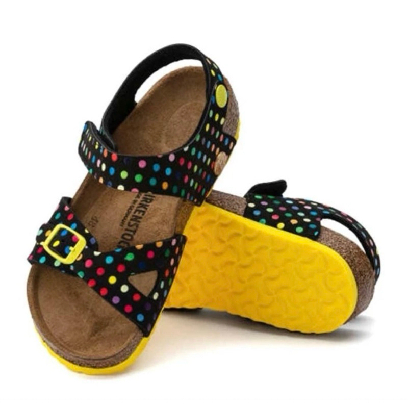 Birkenstock Kids Rio Original Digital Dots - Sendal Anak