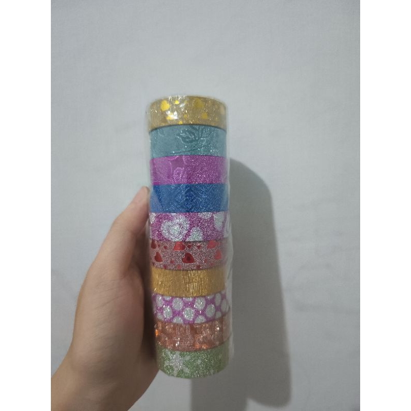 

solasi kado isolasi Glitter isolasi kado 1 set