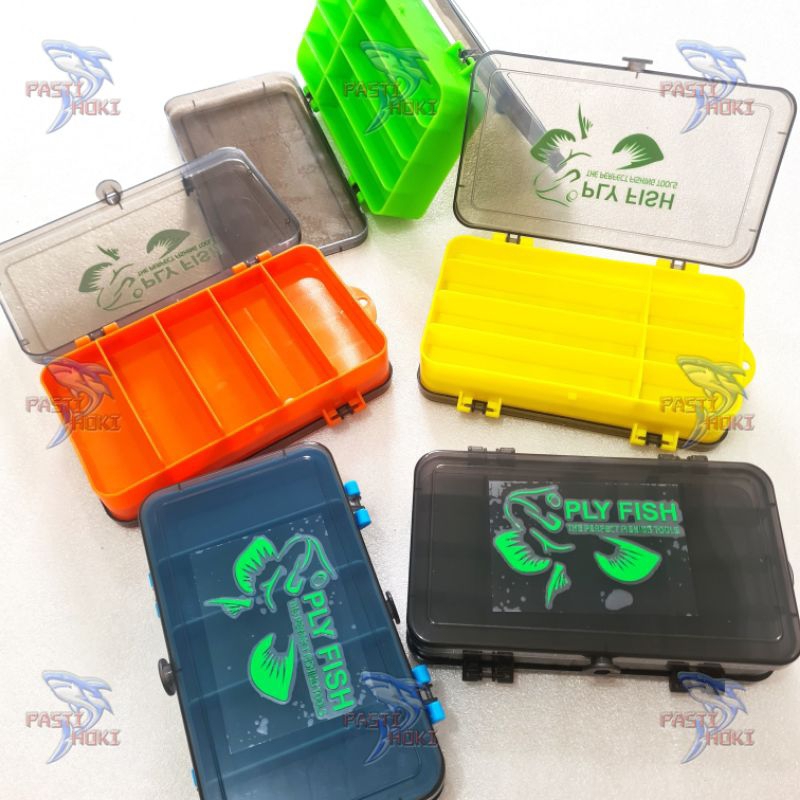 Kotak Pancing Ply Fish Timbal Balik / tempat lure / tempat pancing