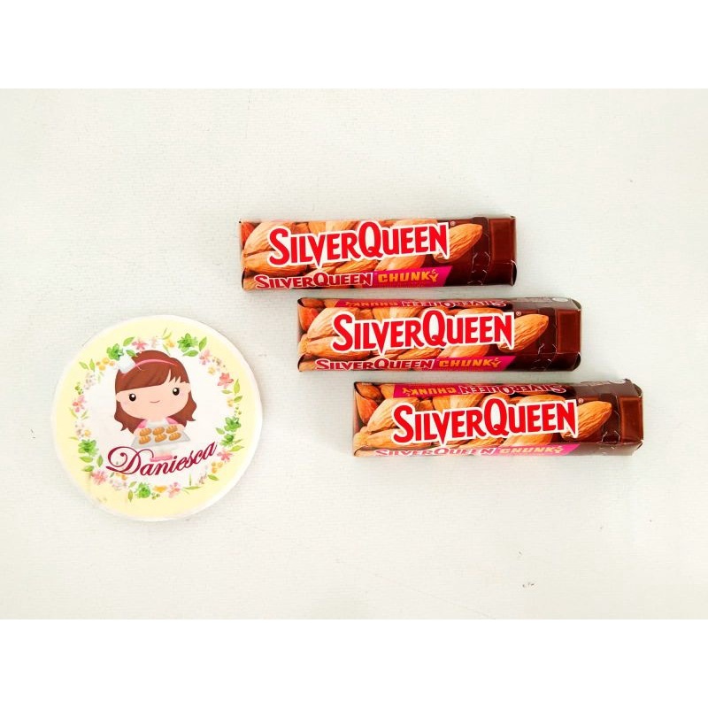 

Eceran silverqueen Chunky bar cashew 33 gr Chunky bar almond 30 gr ( SCP)