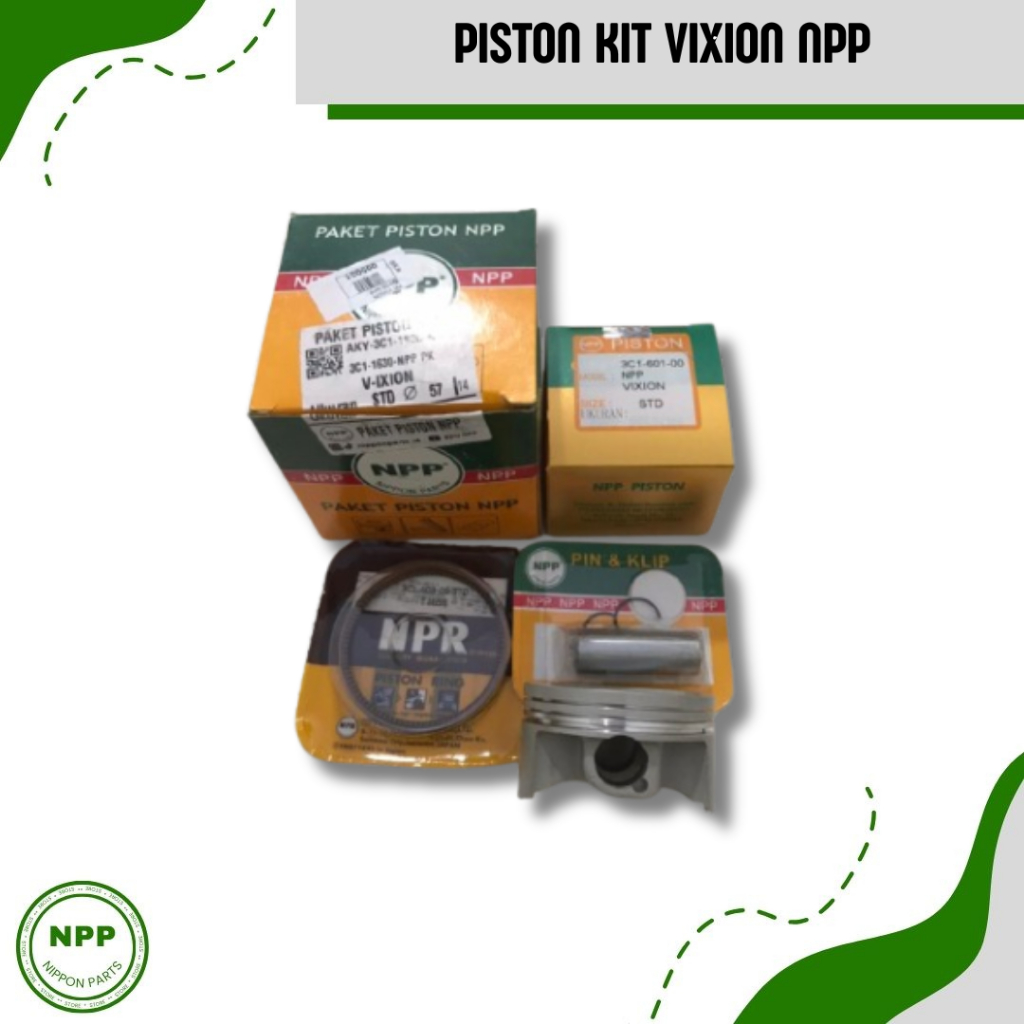 NPP Piston Kit Vixion || Seker Kit Piston Kit Yamaha Vixion Vixion Old