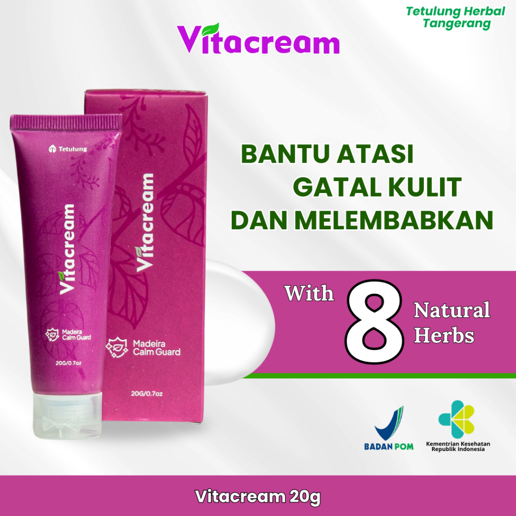 VITACREAM - Obat Salep Untuk Gatal Selangkangan | Sudah BPOM