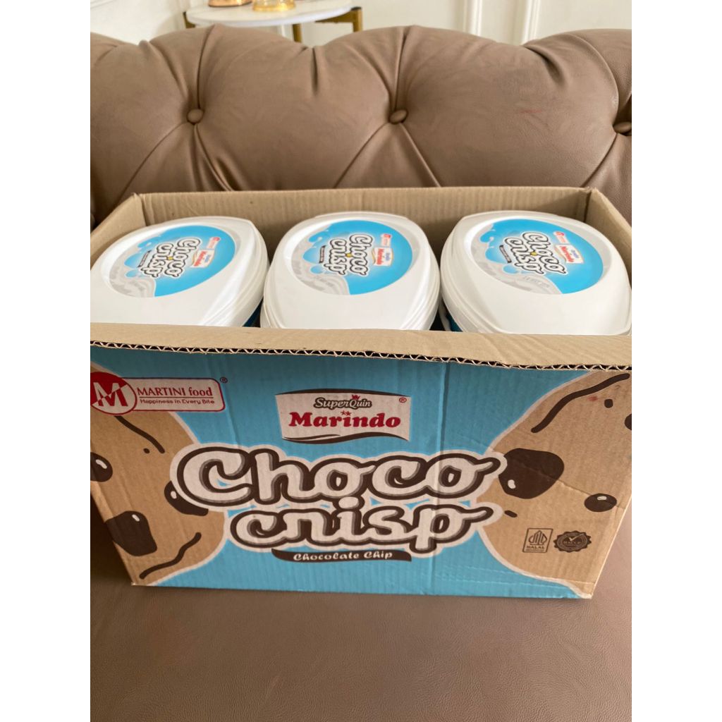 

(CHOCO CRIPS DAPAT 6)DAPAT 1 DUS ISI 6 EMBER CHOCO CRIPS MARINDO CHOCOLATE CHIP