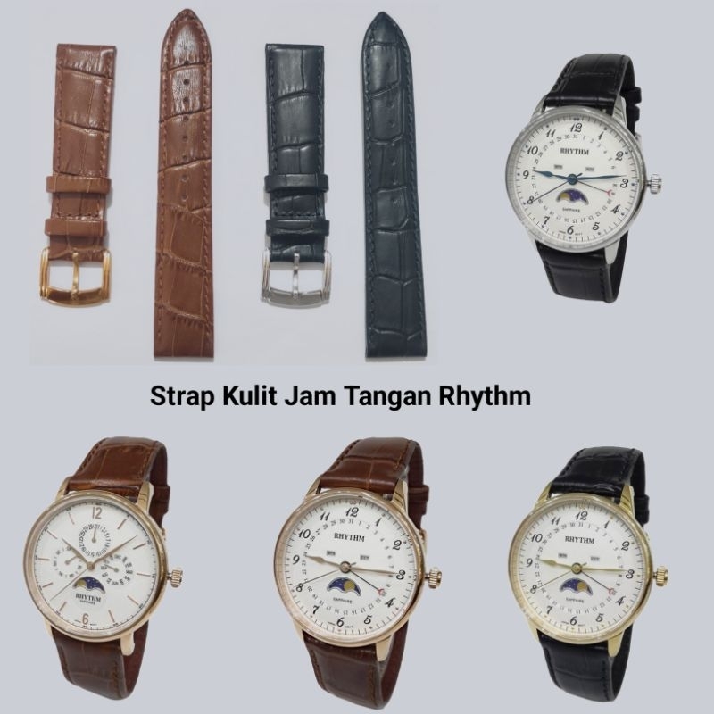 Strap/Tali Kulit Jam Tangan Rhythm Original