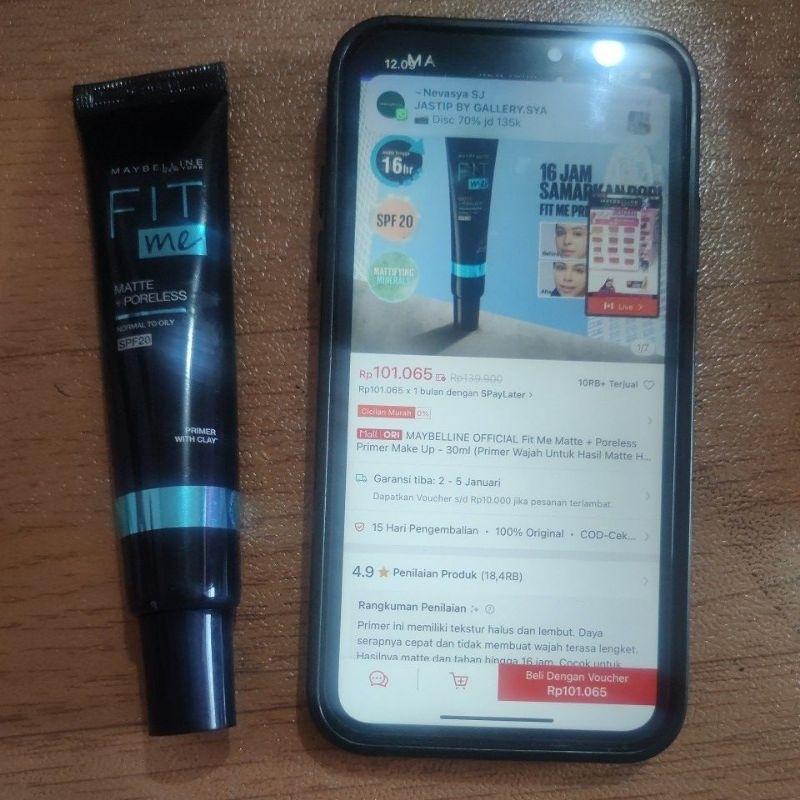 Maybelline primer fit me PL