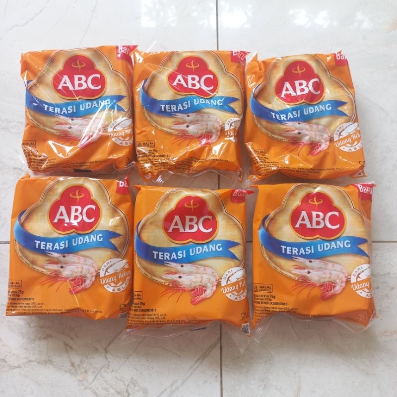 

ABC terasi udang 76 gr x 6 pack