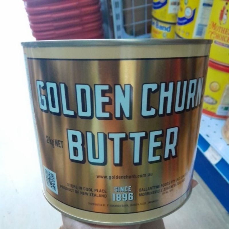 

GOLDEN CHURN BUTTER 2KG