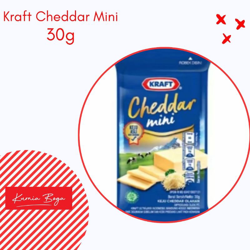 

Kraft Cheddar Mini 30g