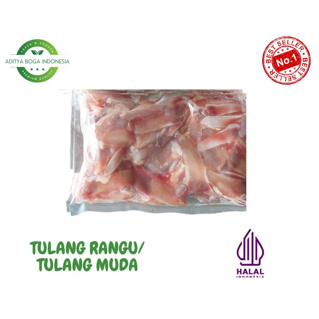 

Tulang Rangu / Tulang Muda Ayam Pack 970gr - 1kg