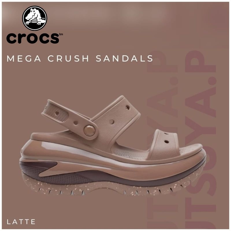 Sandal wanita Crocs Mega Crush / Crocs Mega Crush Sandal