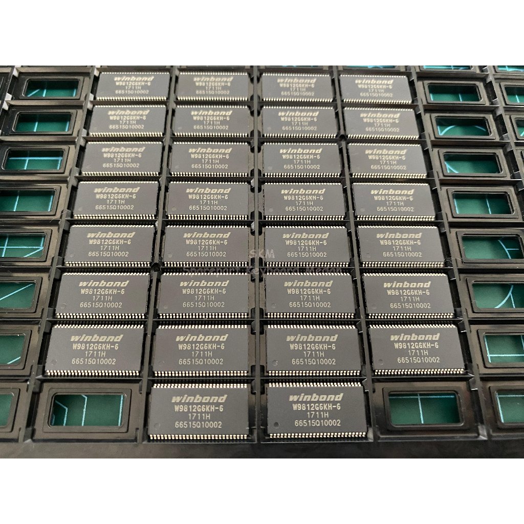 IC RAM W9812G6KH-6 WINBOND - 100% ORIGINAL (SPEED CLOCK 166MHz)