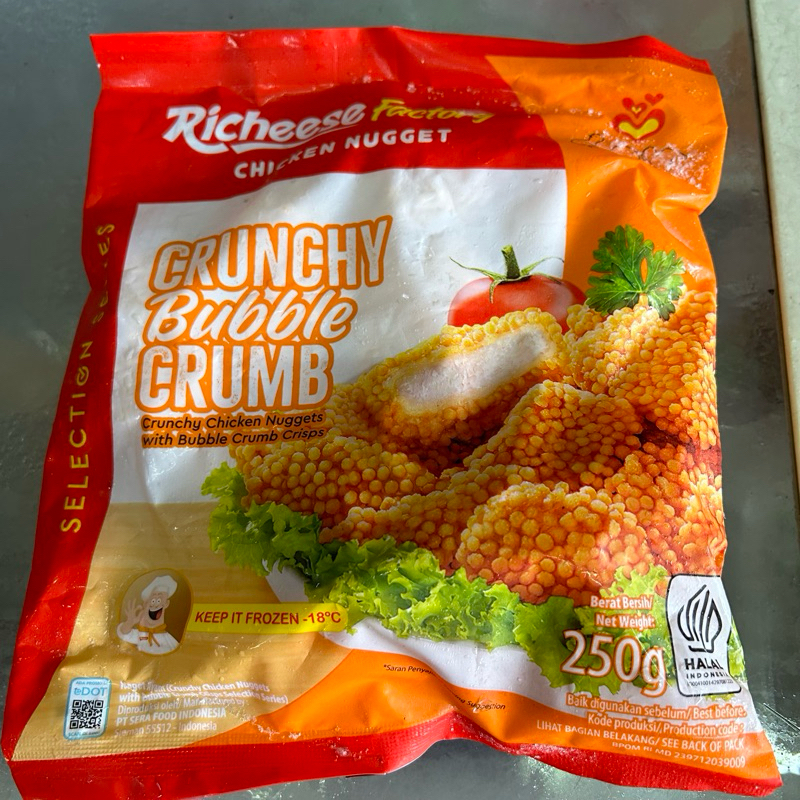 

Richeese Nugget Crunchy 250gr