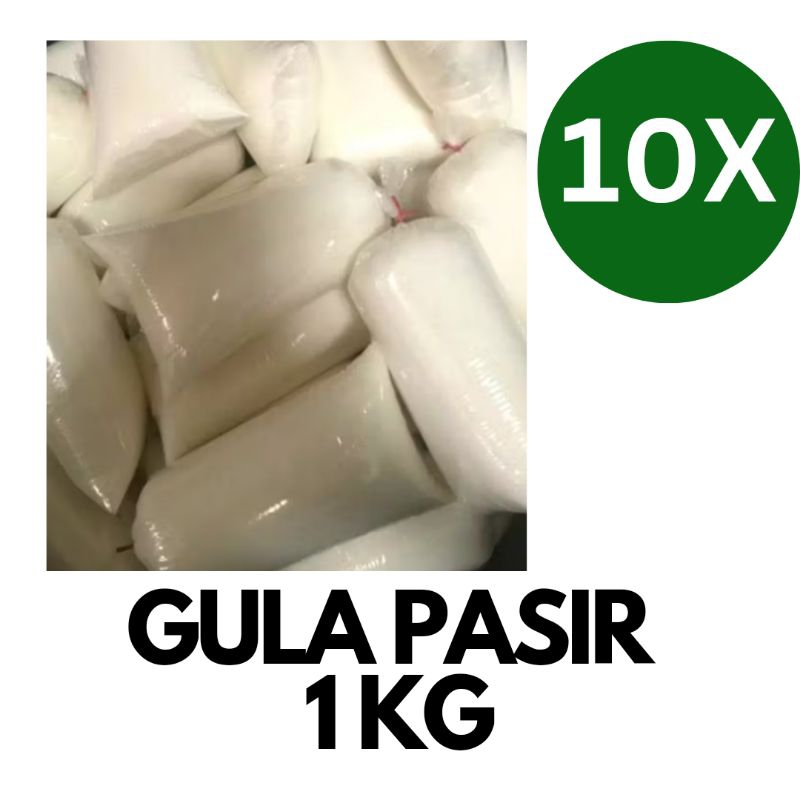 

GULA PASIR 1 kg - 10 KG ( KHUSUS INSTAN)