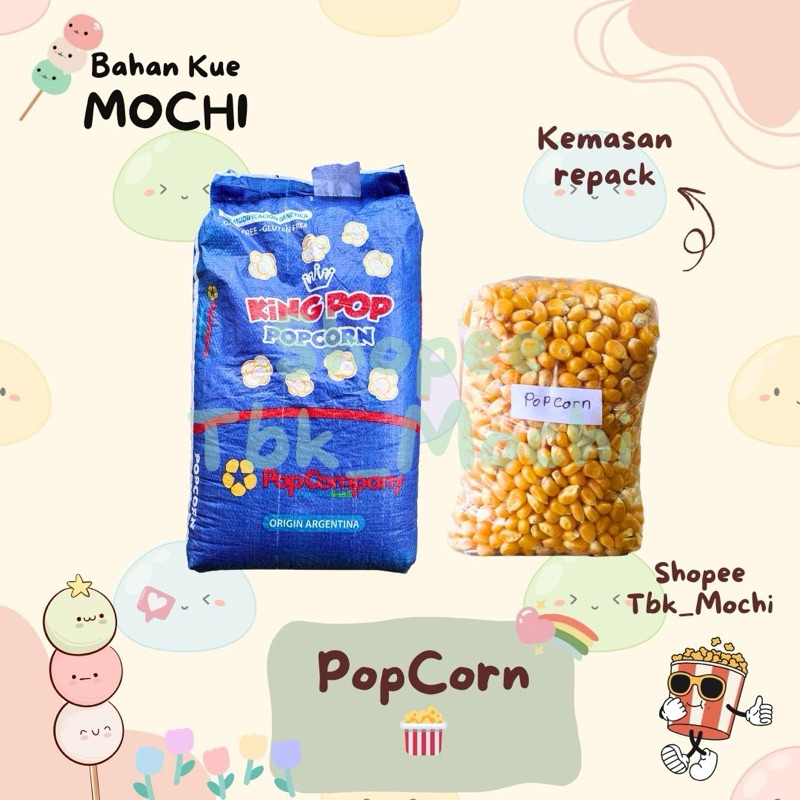 

Popcorn Jagung / Berondong Jagung / Pop Corn / Biji Jagung Popcorn