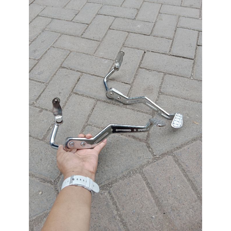 PEDAL REM CB GL GL100 NEW CUSTOM SUPER TEBAL BESI