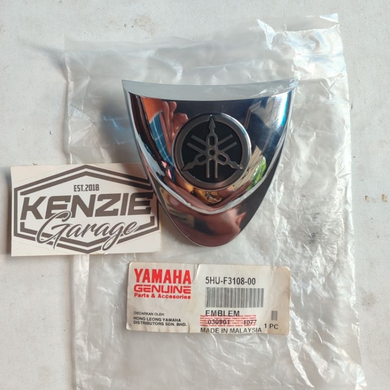 Emblem Panel Dasi dada F1ZR FIZR chrome Original YGP