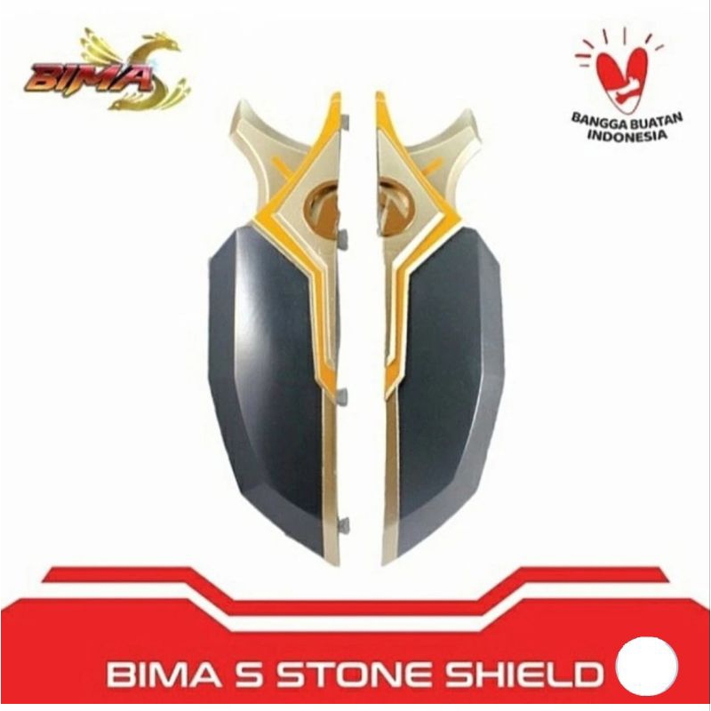 Mainan Anak Tameng Stone Shield Bima S Costum Bima