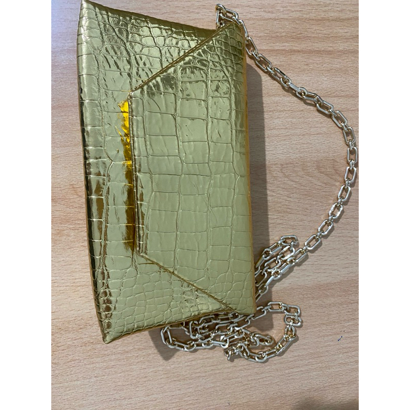 preloved tas zara warna gold