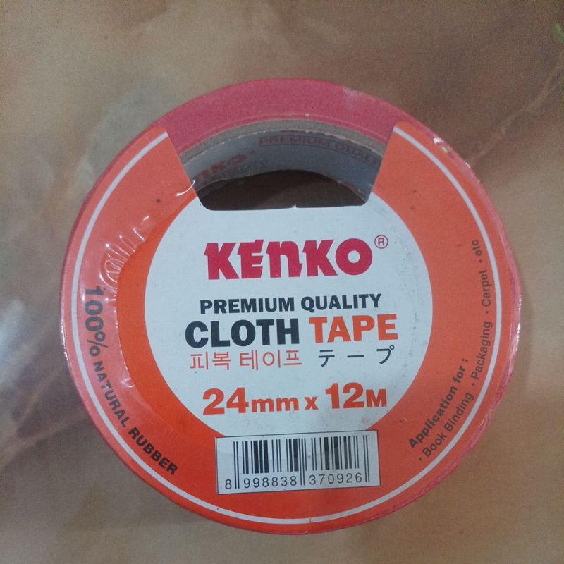 

lakban kain merah 24mm kenko.