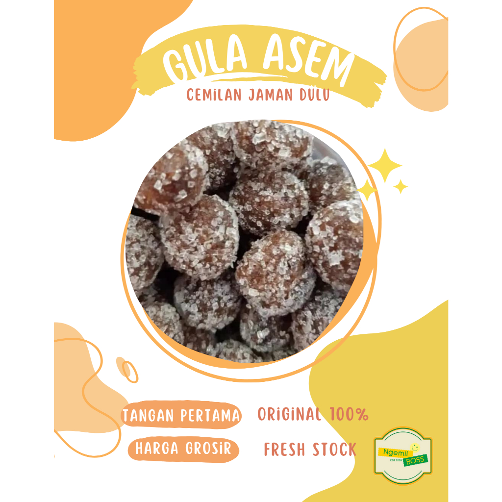 

Ngemil Boss - Permen Jadul Gula Asem - 100gr