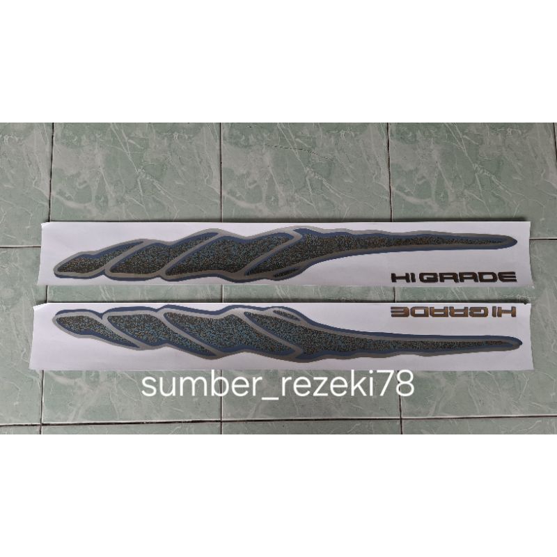 sticker stiker hi grade panther Isuzu minibus/stiker panther hi grade baru