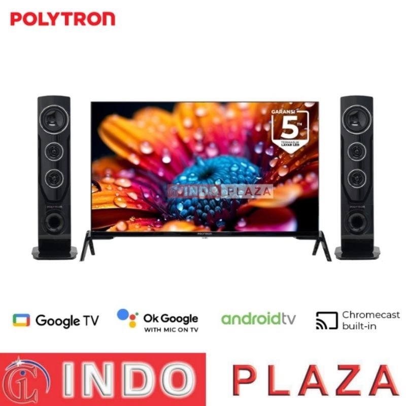 TV POLYTRON 32 Inch GOOGLE TV PLD-32TG9055 (Khusus Medan)