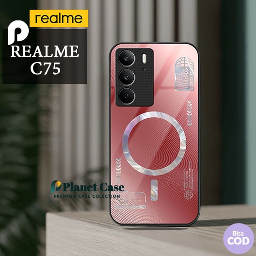 Case Realme C75 realme C75 Casing Untuk Realme C75 Motif Magsafe Realme C75