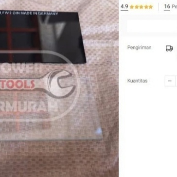 

PAKETAN 1 PAKET KACA LAS (HITAM + BENING CLEAR) MAKASSAR MURAH