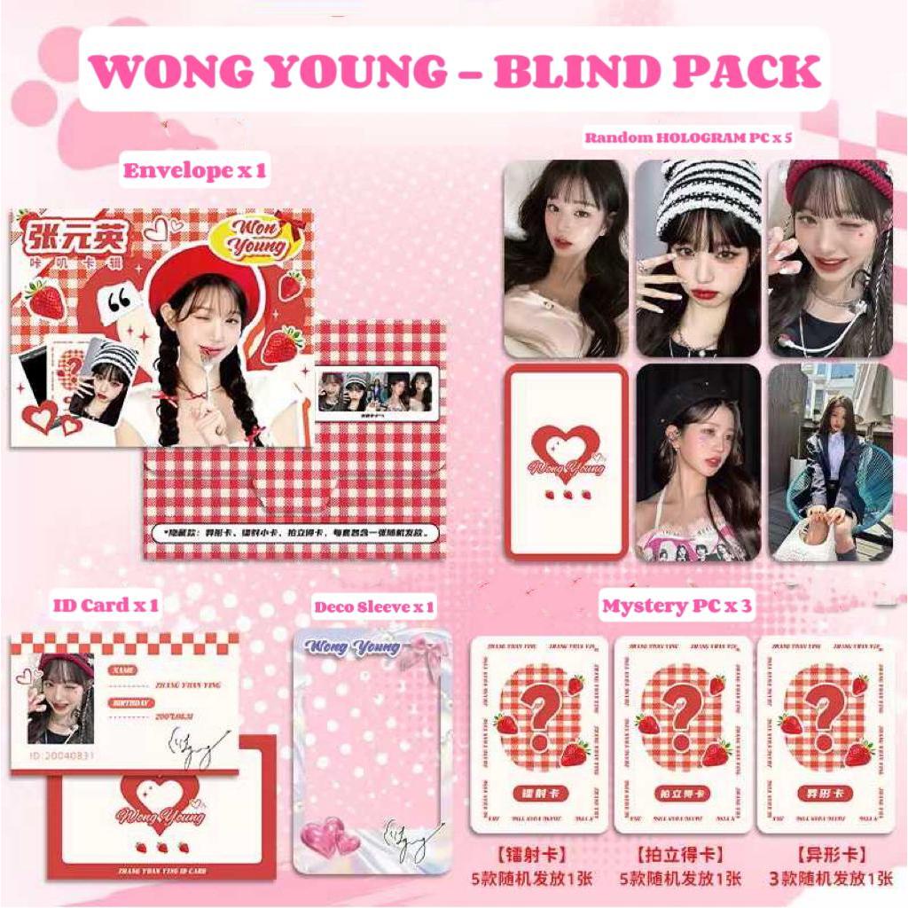 [BLIND PACK] IVE WONYOUNG  / PHOTOCARD IVE / KPOP / HOLOGRAM PC / SLEEVE / ID CARD KPOP / WON YOUNG