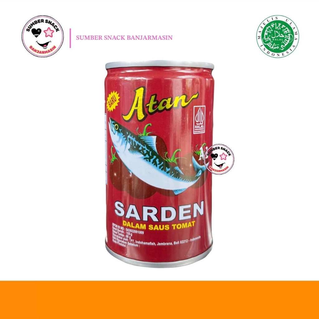 

Atan Sarden Saus Tomat (155g)