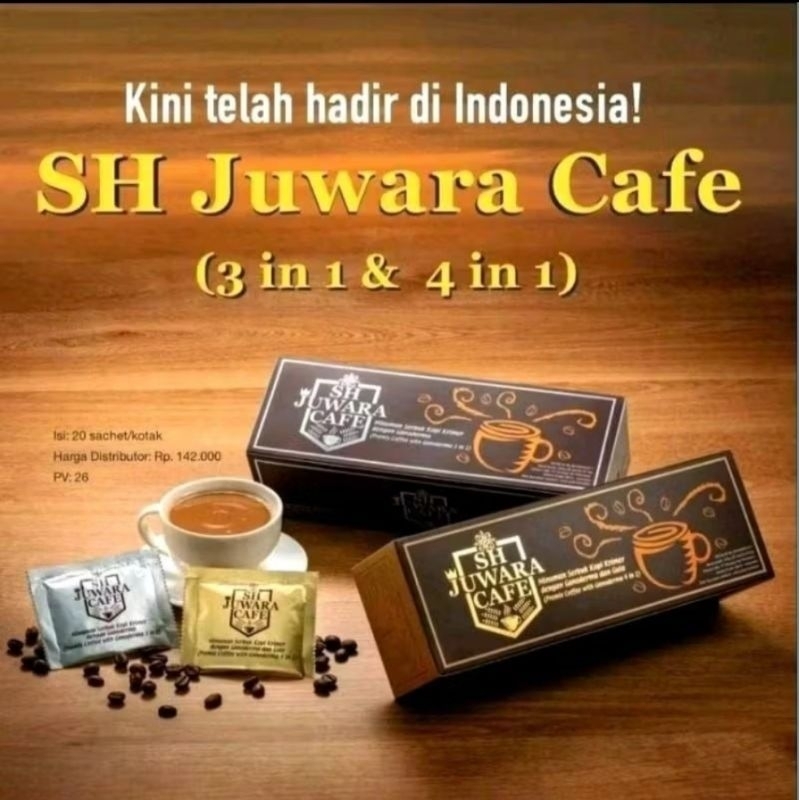 

Kopi Juwara Shuang Hor 3in1 & 4in1