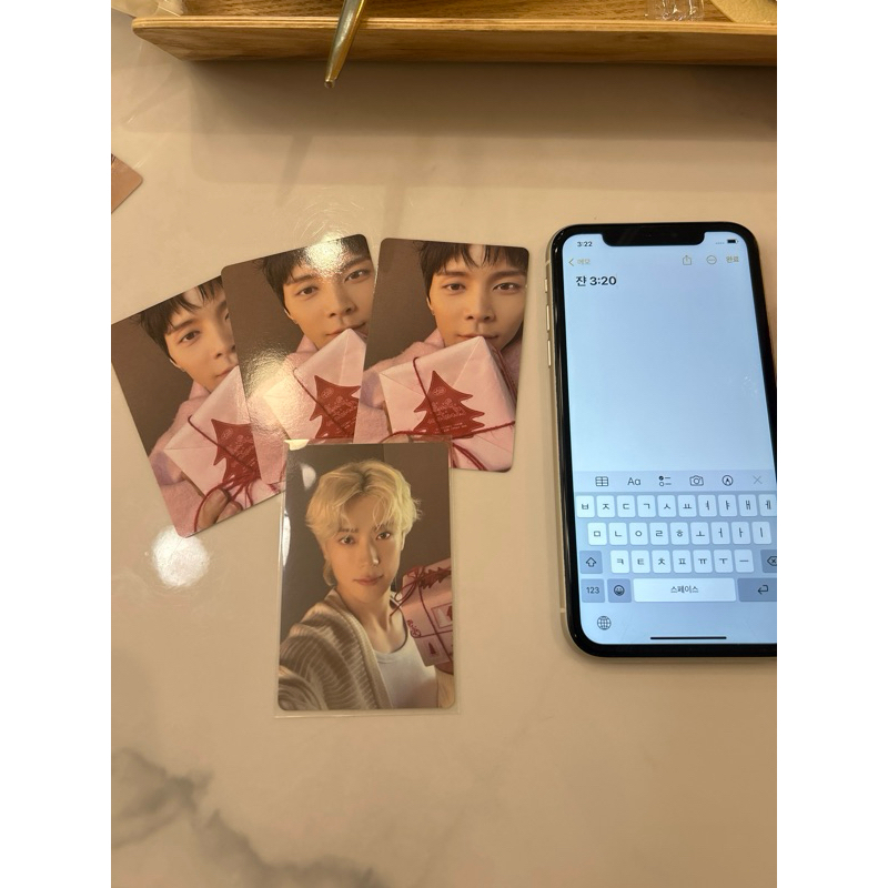 PHOTOCARD PINK CHRISTMAS NCT 127 JOHNNY JAEHYUN