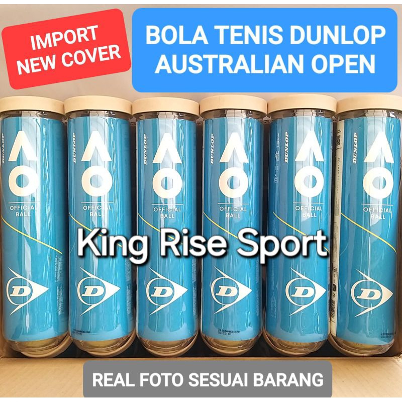 Bola Tenis/ Tennis Ball DUNLOP Australian Open isi 4 - ORI