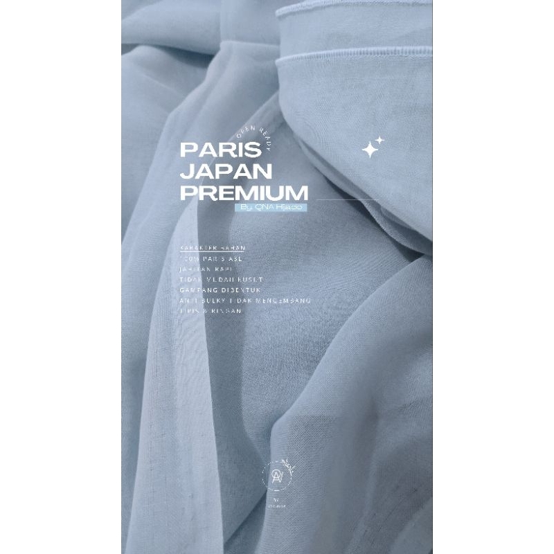 PARIS JAPAN ORI PREMIUM BY QNA HIJAB