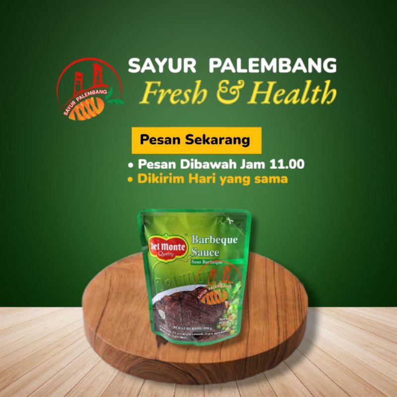 

Saus BBQ Delmonte 250Gram - Sayur Palembang