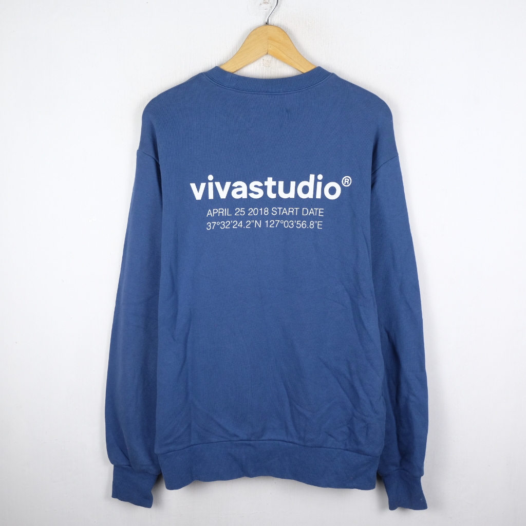 CREWNECK VIVASTUDIO CN33 SIZE L ORIGINAL PRELOVED