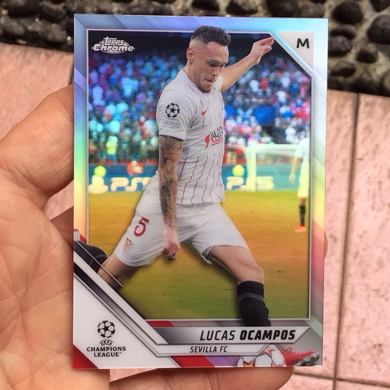 TOPPS CHROME REFRACTOR LICAS OCAMPOS