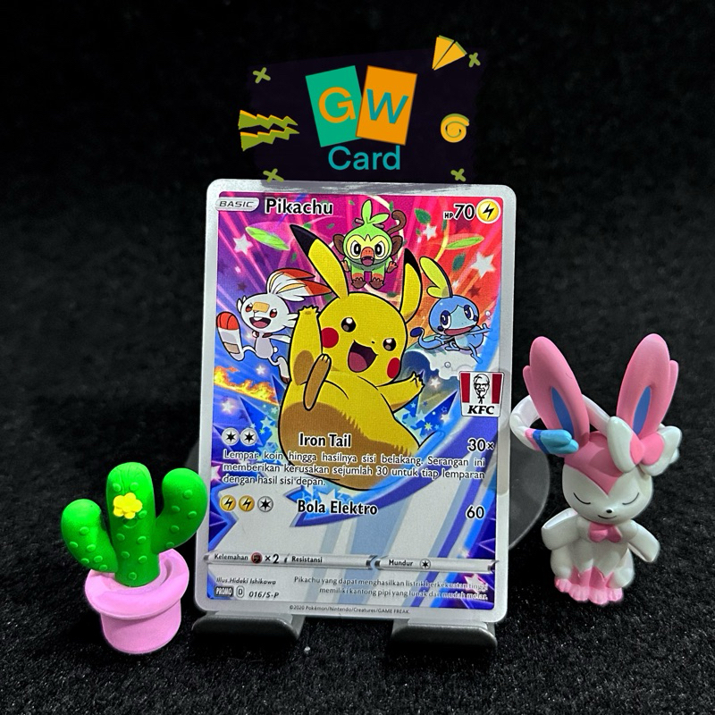 kartu pokemon promo KFC indonesia